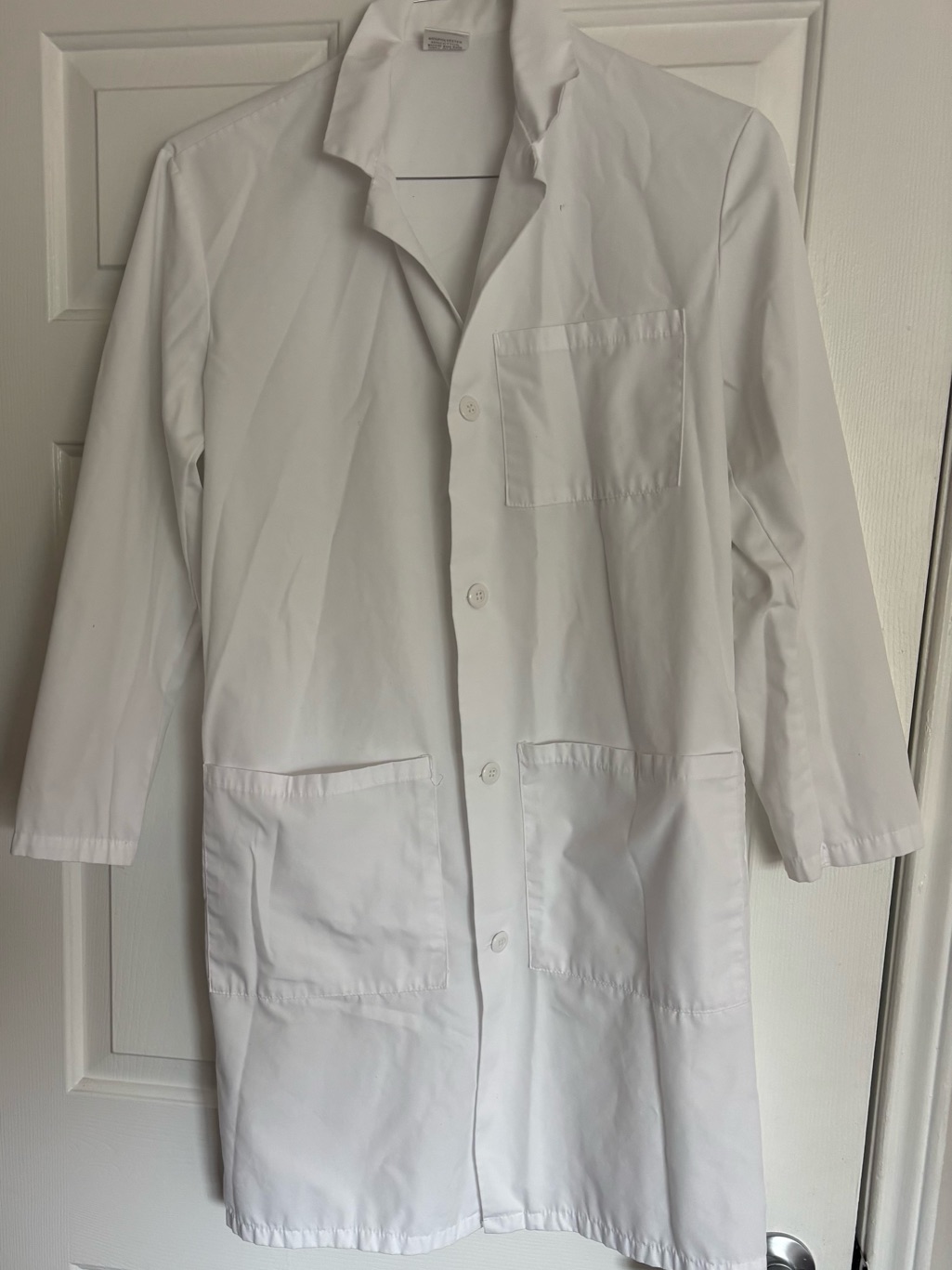 Superior Uniform Group White Medical Scrub Top Xs
